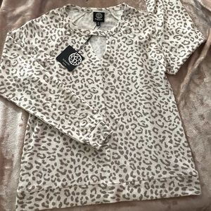 leopard print sweater